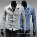 100% Cotton Jean Shirt for Men